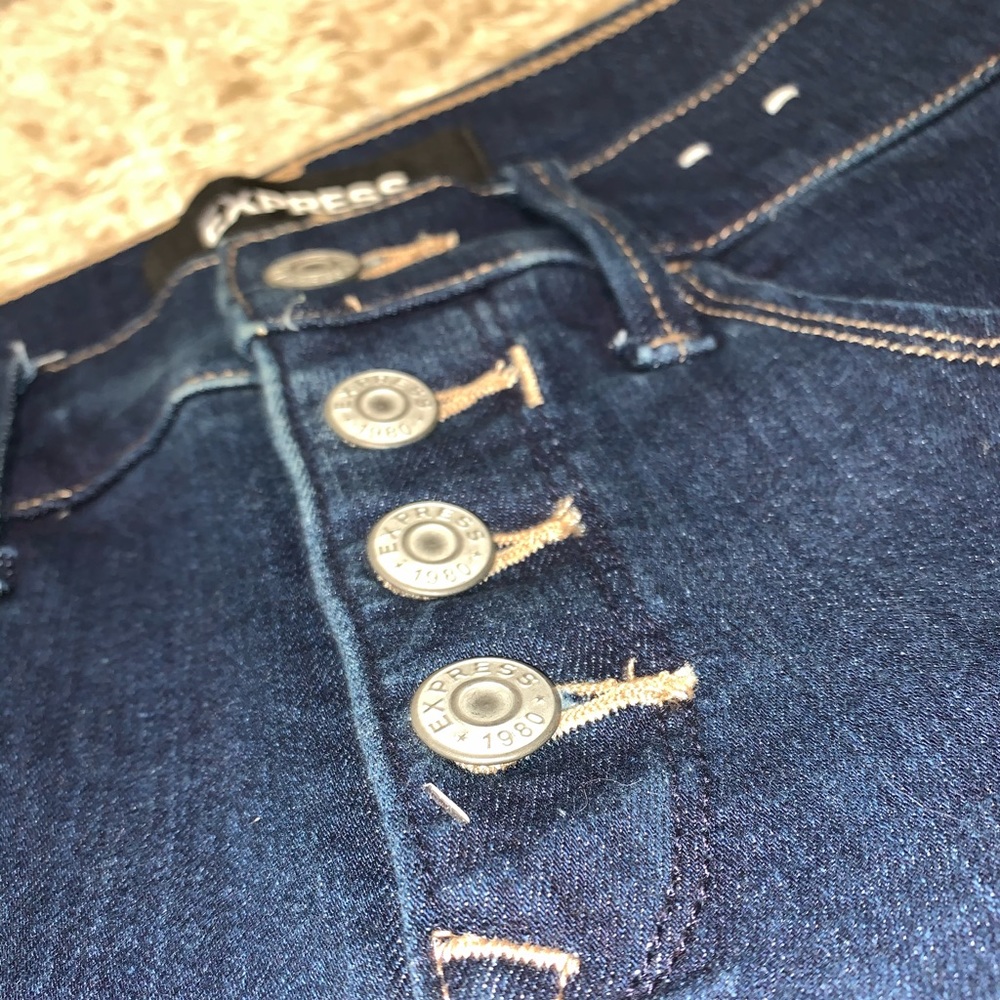 Express High Rise Jeans - Picture 2 of 10